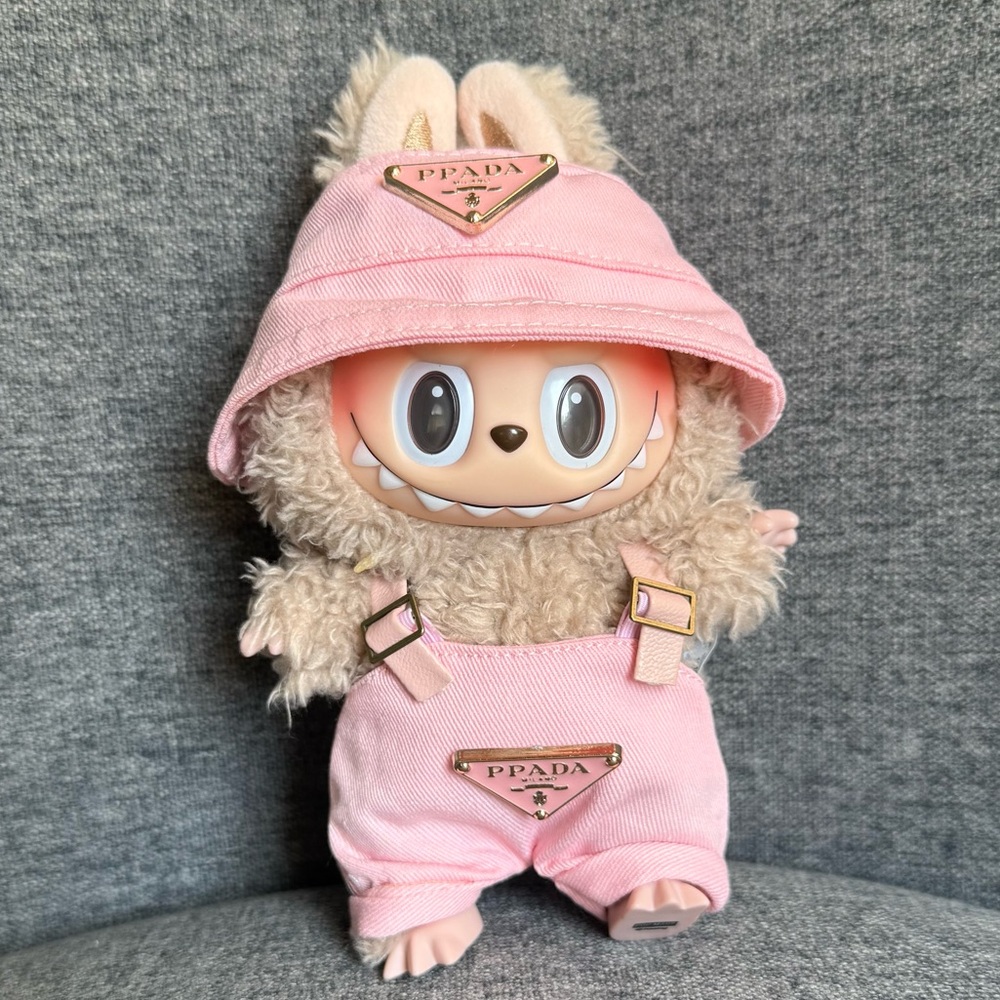 Labubu cloth Luxury 2 Piece Overall Outfit